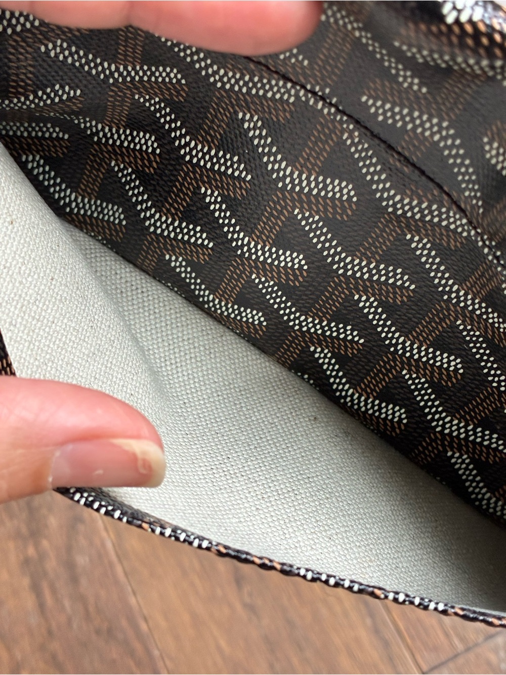 Goyard St.Louis GM Pouch. - Picture 11 of 11